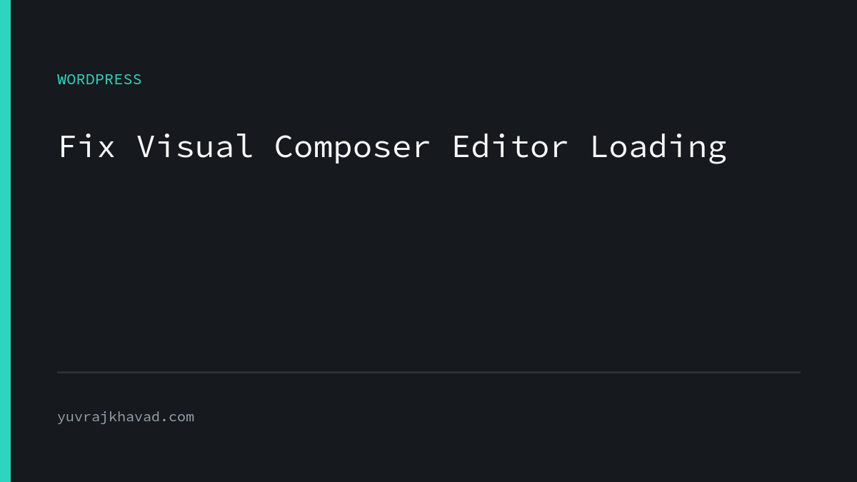 Visual Composer template.get is not a function fix