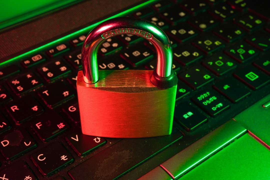 Password lock concept for WordPress login security and 2FA