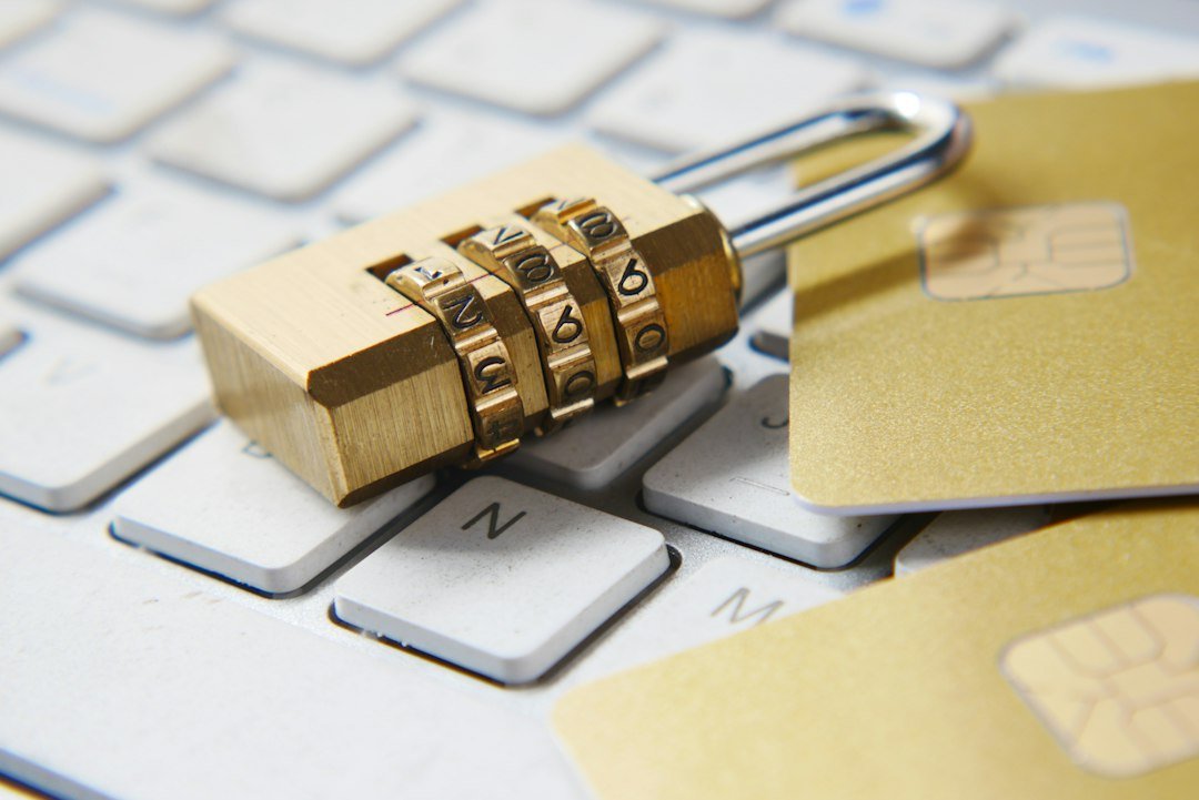 Padlock on a keyboard, standing in for WordPress security and updates